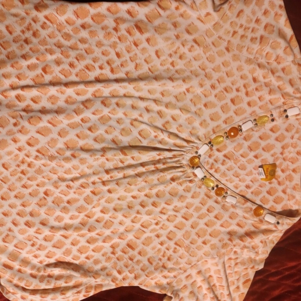 Ruby Rd 2X Blouse